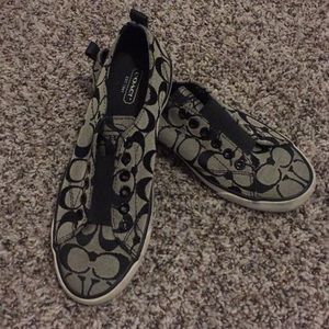 Coach slip on shoes size 8.5W